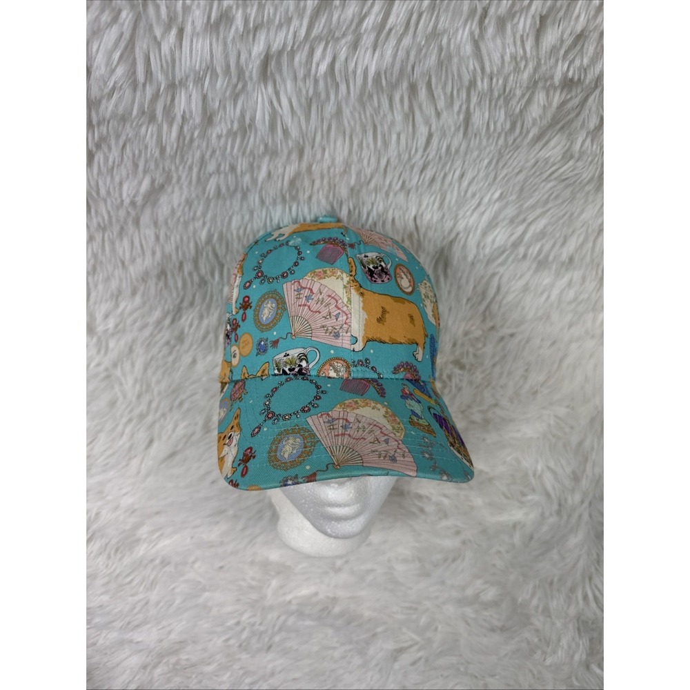 Karen Mabon Oh So Royal Corgi Hat EPCOT UK Pavilion Adjustable Adult Size Cap